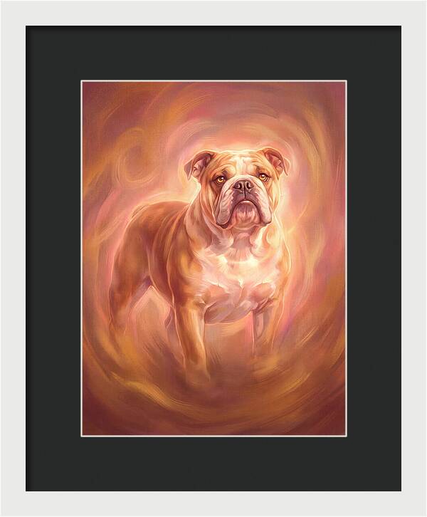 Bulldog In Glow