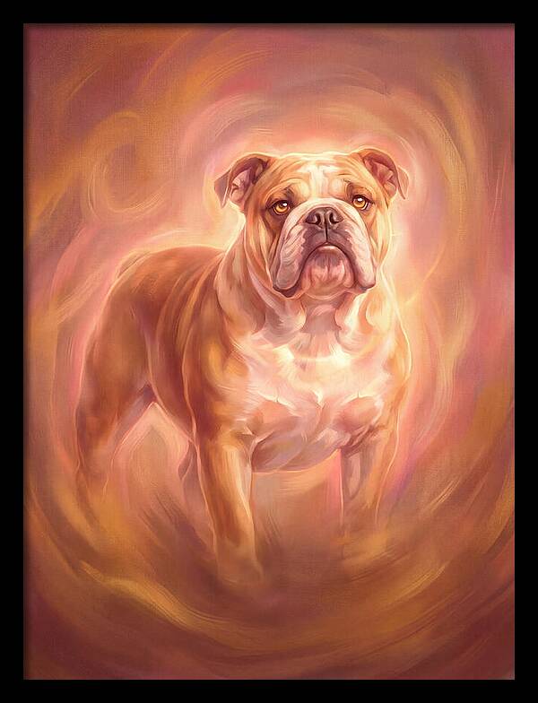 Bulldog In Glow
