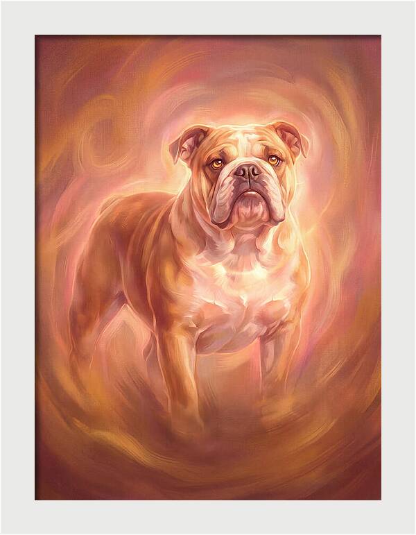 Bulldog In Glow