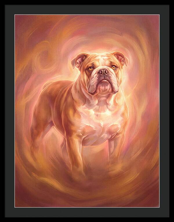 Bulldog In Glow