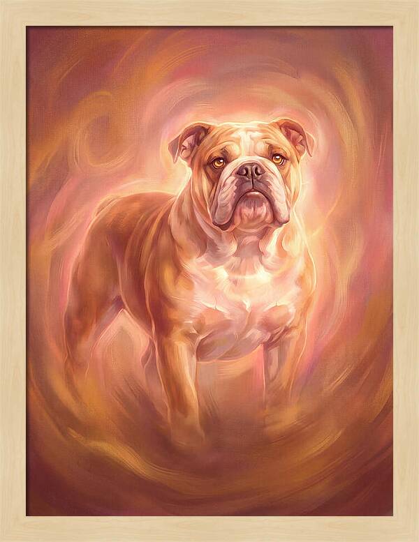 Bulldog In Glow