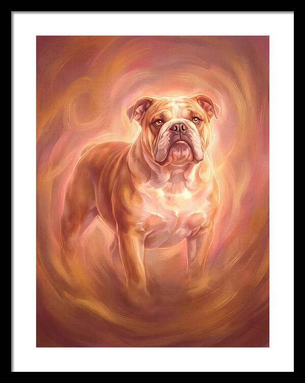 Bulldog In Glow