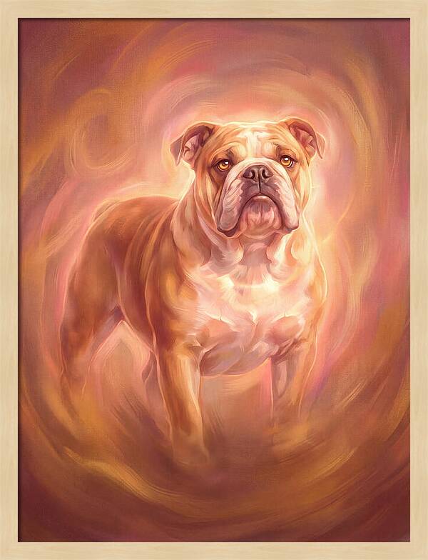 Bulldog In Glow