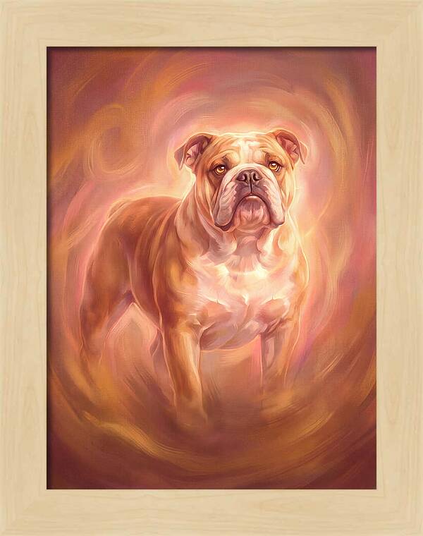 Bulldog In Glow