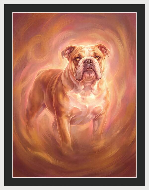 Bulldog In Glow