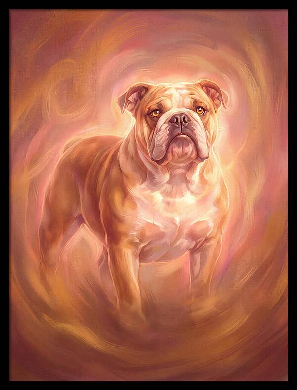 Bulldog In Glow