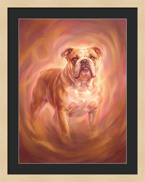 Bulldog In Glow