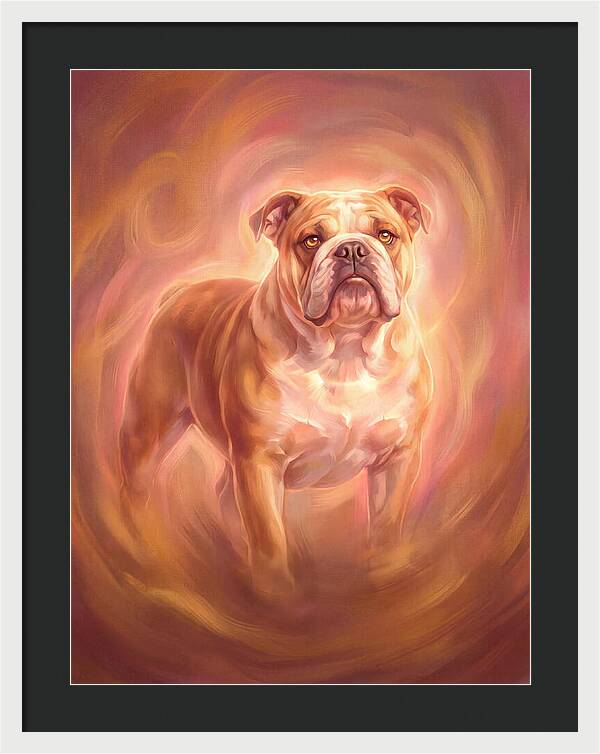 Bulldog In Glow