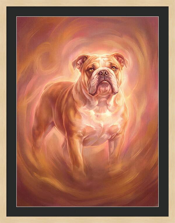 Bulldog In Glow