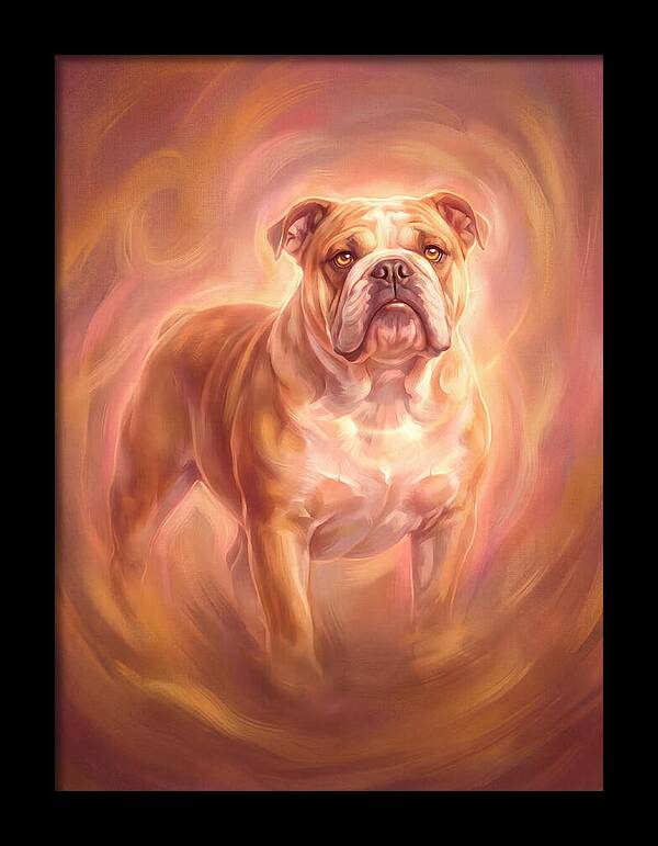 Bulldog In Glow