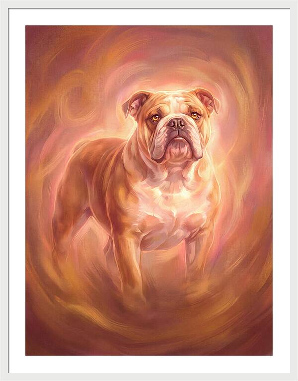 Bulldog In Glow