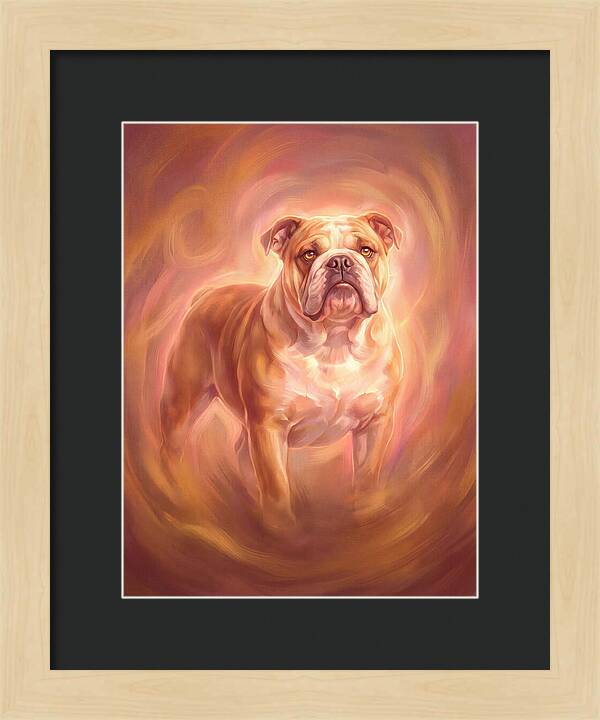 Bulldog In Glow
