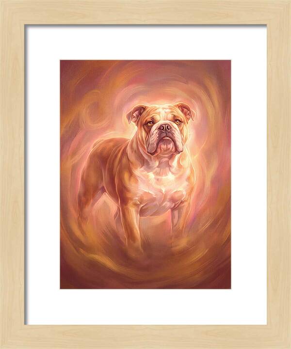 Bulldog In Glow