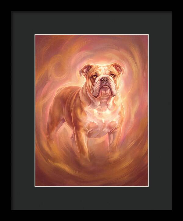 Bulldog In Glow