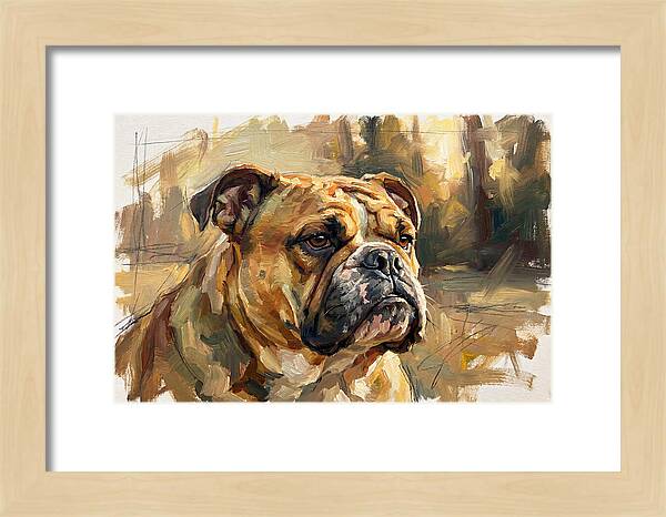 Bulldog In Natural Light