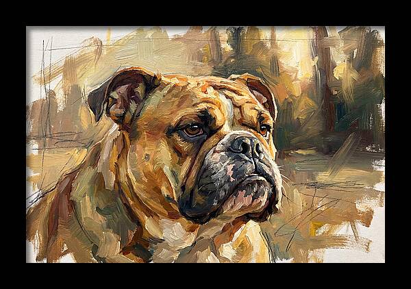Bulldog In Natural Light