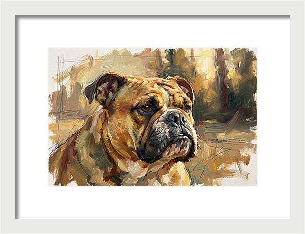 Bulldog In Natural Light