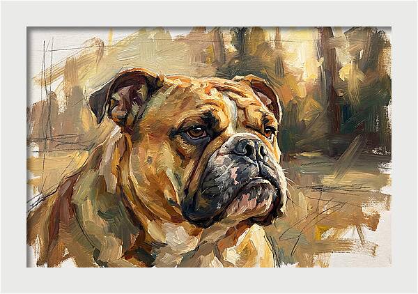 Bulldog In Natural Light