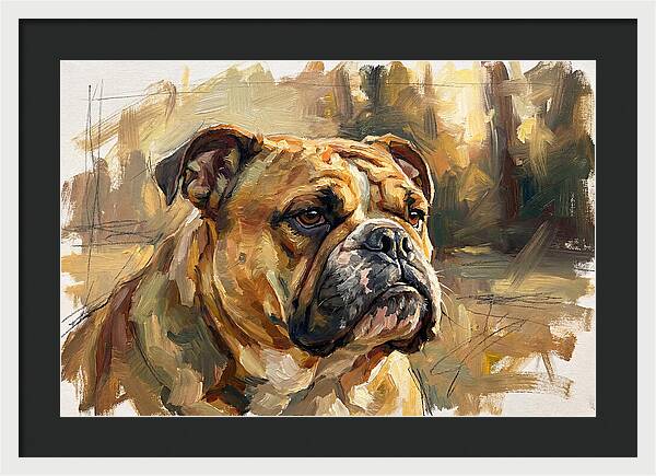 Bulldog In Natural Light