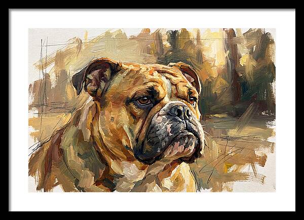Bulldog In Natural Light