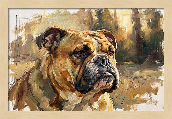 Bulldog In Natural Light