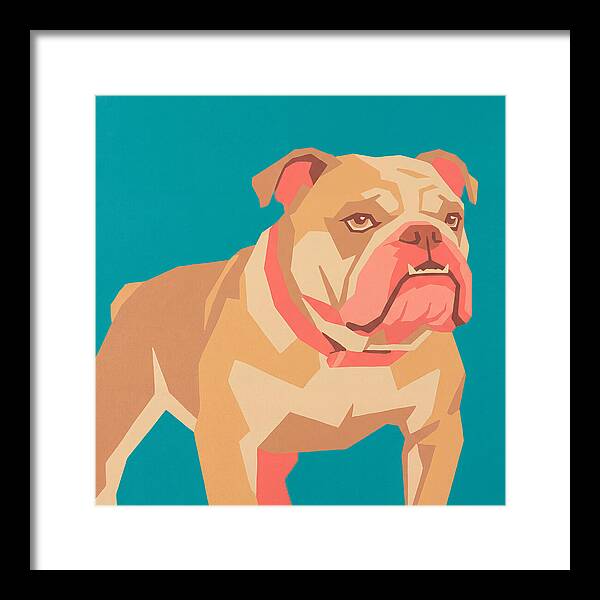 Bulldog Pop Art