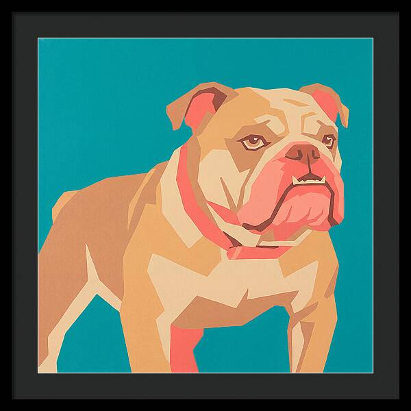 Bulldog Pop Art