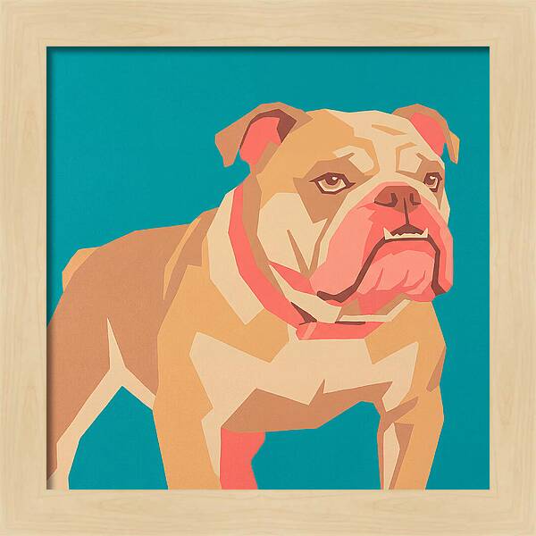 Bulldog Pop Art