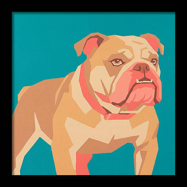 Bulldog Pop Art