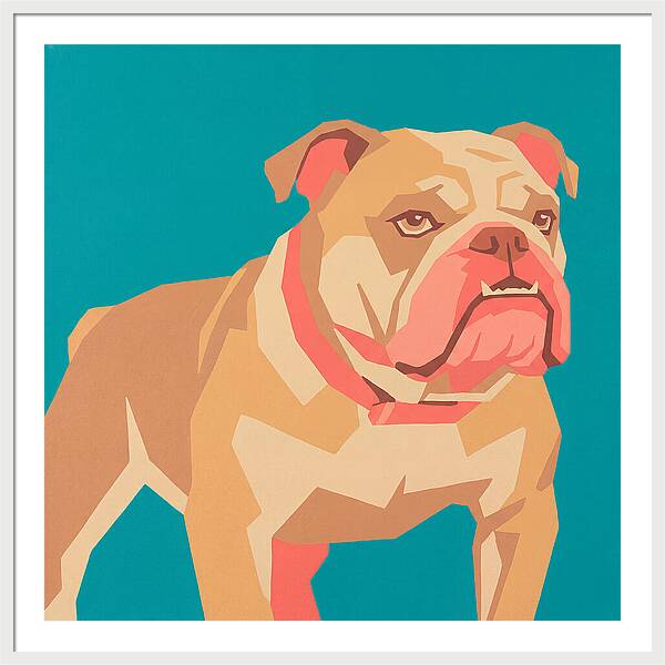Bulldog Pop Art