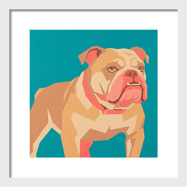 Bulldog Pop Art
