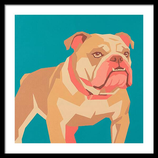 Bulldog Pop Art