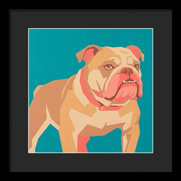 Bulldog Pop Art
