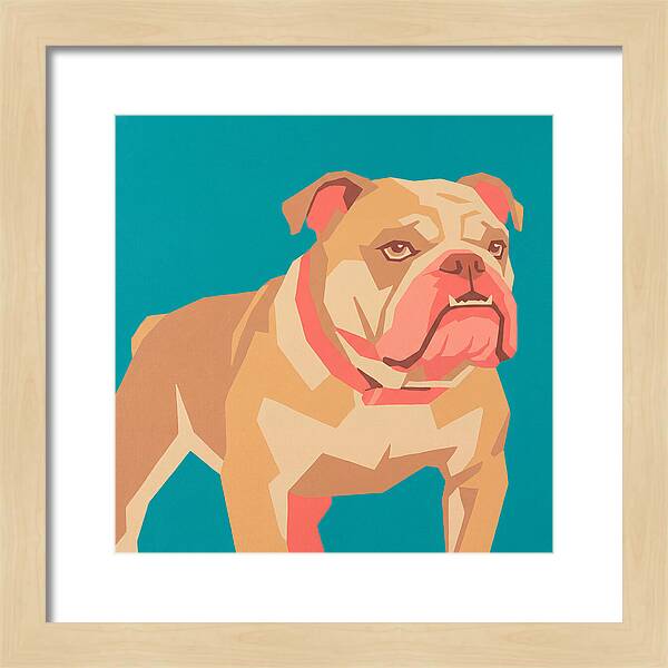 Bulldog Pop Art