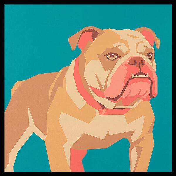 Bulldog Pop Art