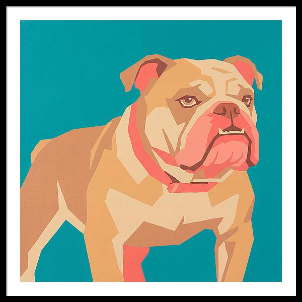 Bulldog Pop Art