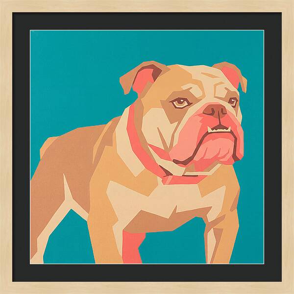 Bulldog Pop Art