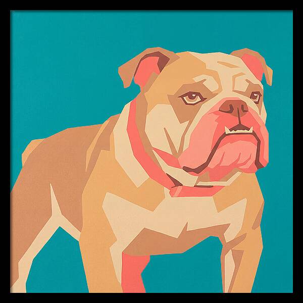 Bulldog Pop Art