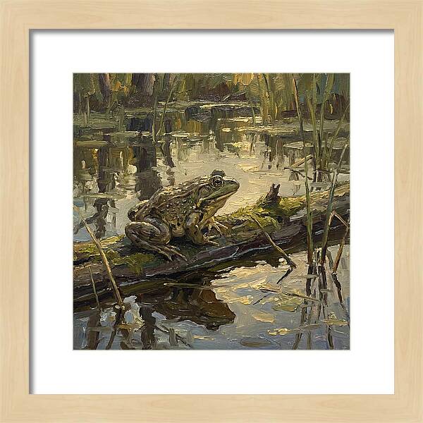Bullfrog By The Waters Edge