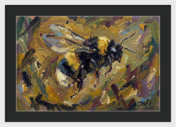 Bumblebee Among Blossoms