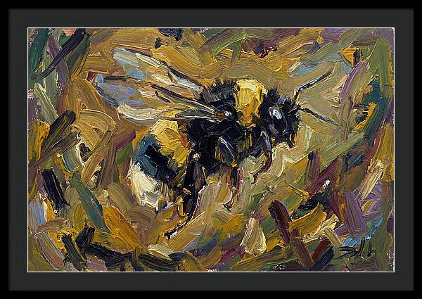 Bumblebee Among Blossoms