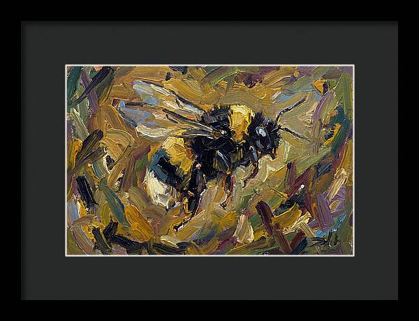 Bumblebee Among Blossoms