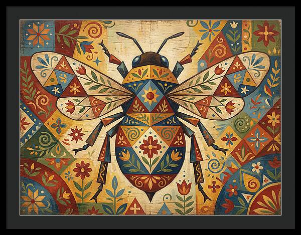 Bumblebee Folk Art