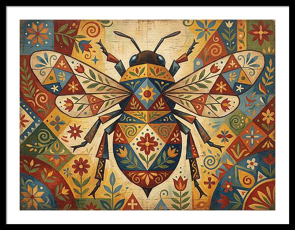 Bumblebee Folk Art