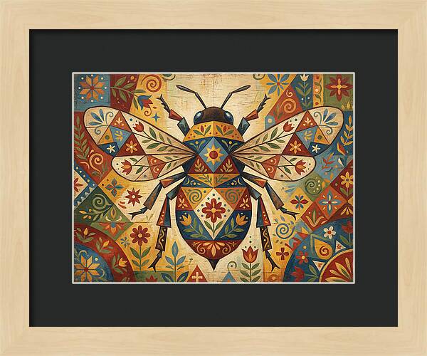 Bumblebee Folk Art