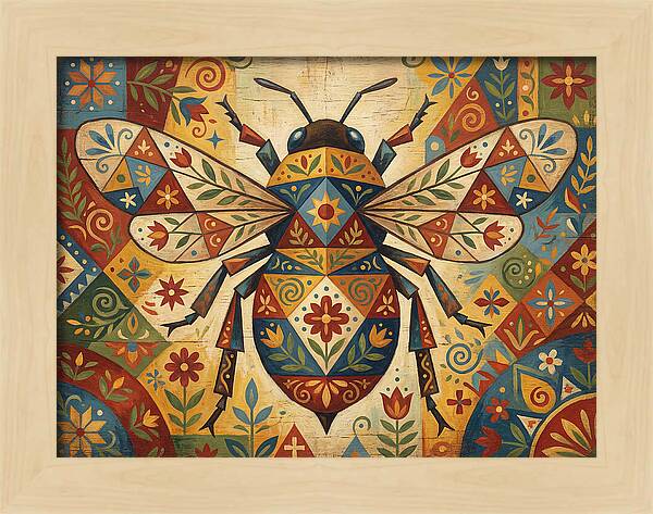Bumblebee Folk Art
