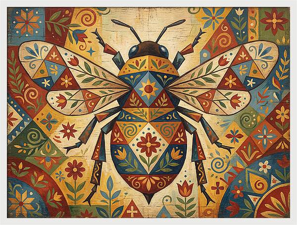 Bumblebee Folk Art