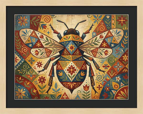 Bumblebee Folk Art