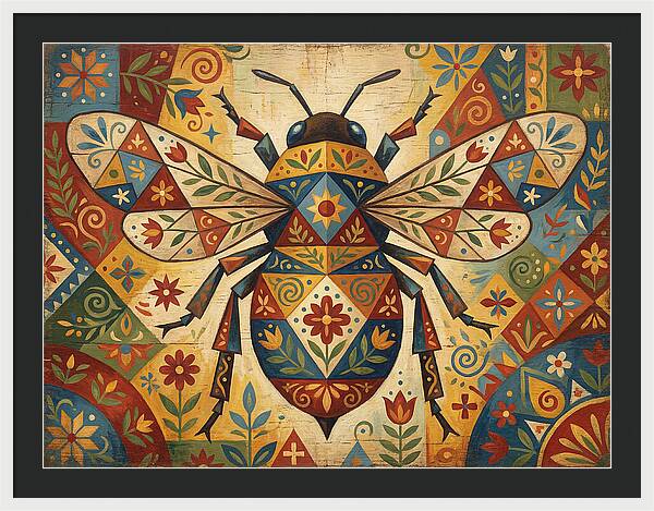 Bumblebee Folk Art