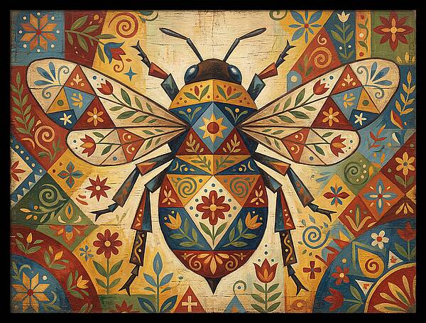 Bumblebee Folk Art
